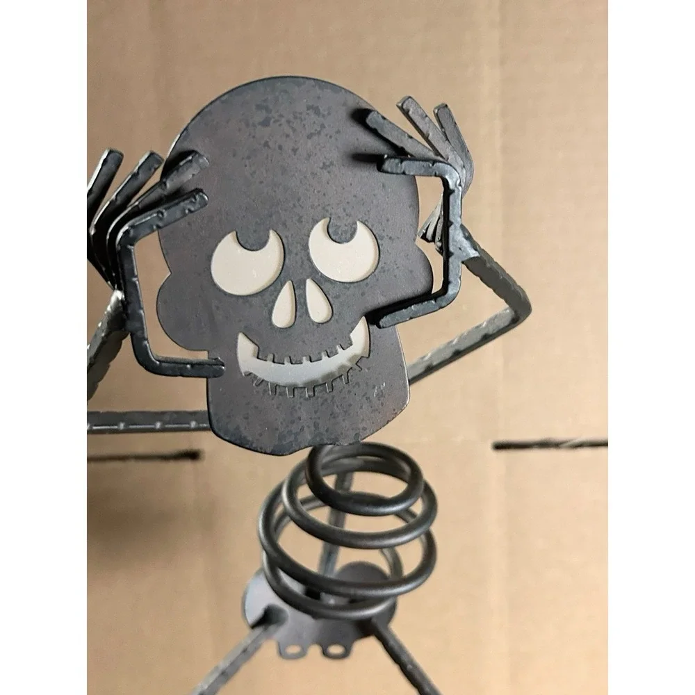 PartyLite Mr Bones Skeleton 15" Halloween Votive Candle Holder - Picture 6 of 9
